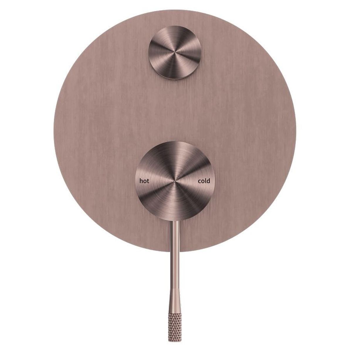Opal Shower Mixer With Divertor - Brushed Bronze