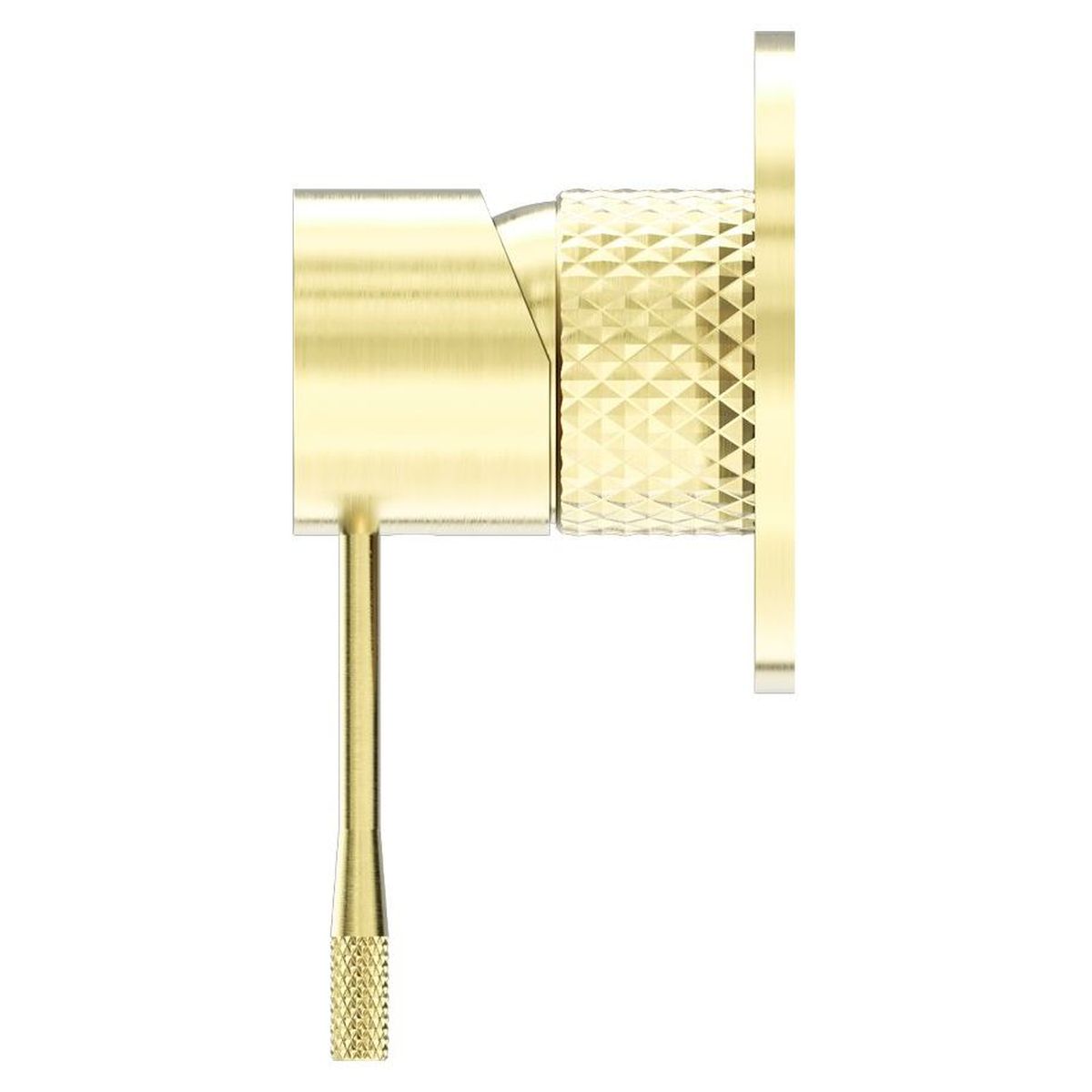 Opal Shower Mixer 80mm Plate - Brushed Gold