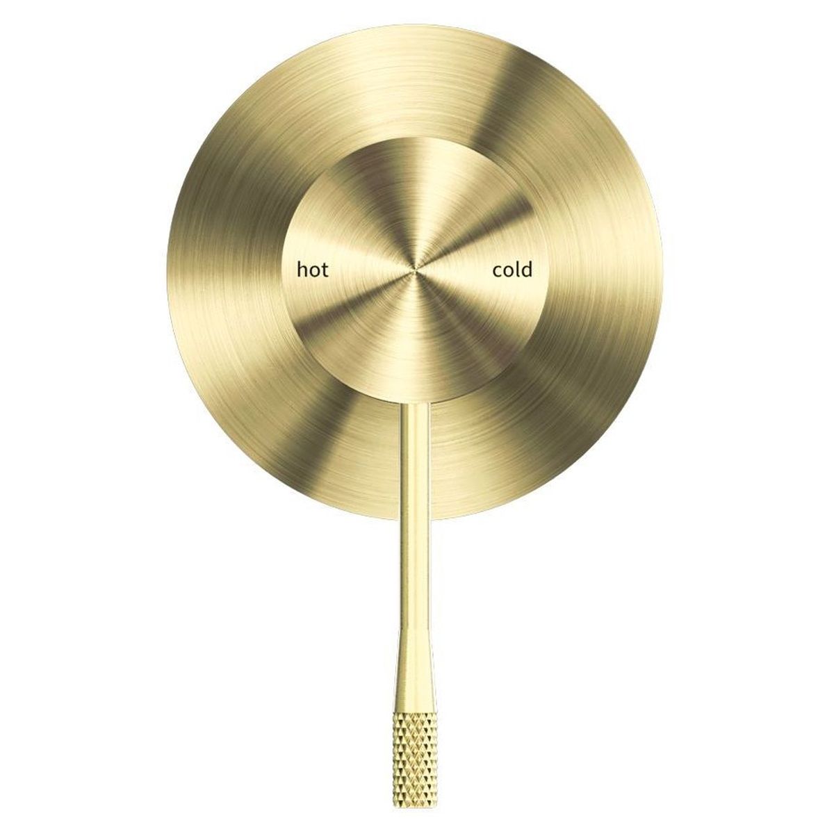 Opal Shower Mixer 80mm Plate - Brushed Gold