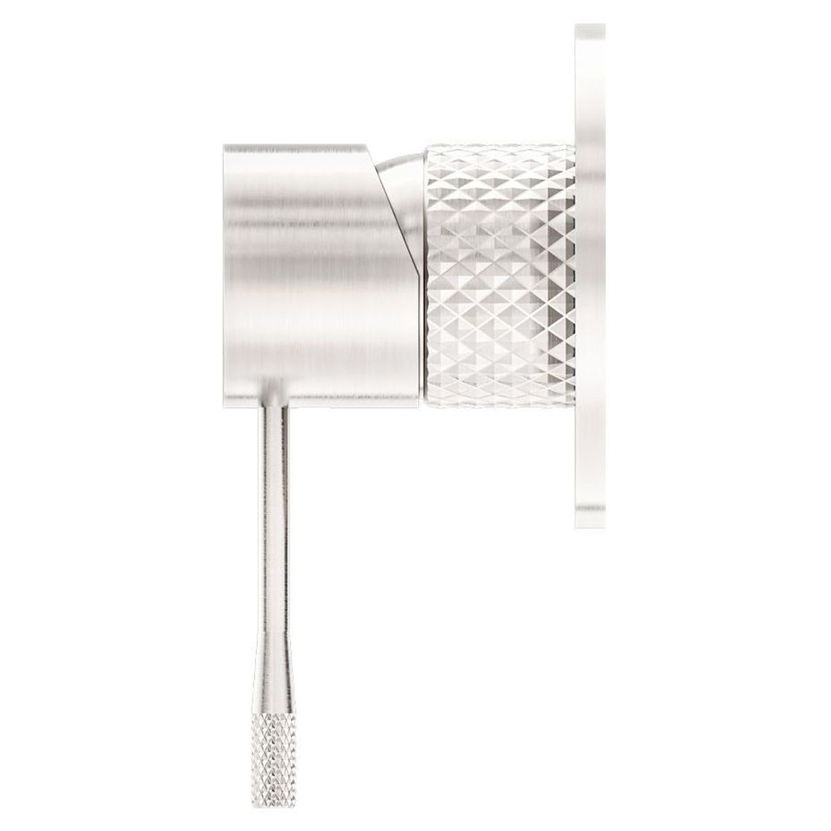 Opal Shower Mixer 80mm Plate - Brushed Nickel