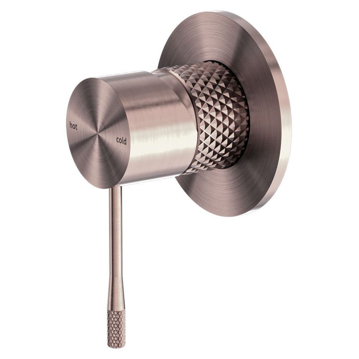 Opal Shower Mixer 80mm Plate - Brushed Bronze