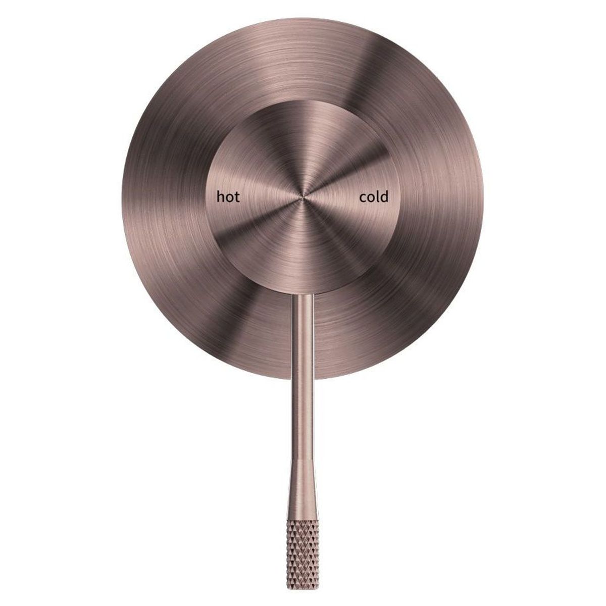 Opal Shower Mixer 80mm Plate - Brushed Bronze