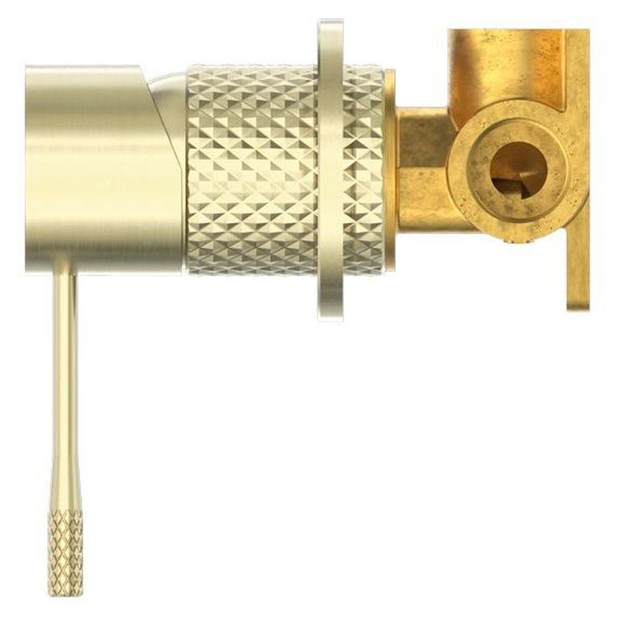 Opal Shower Mixer 60mm Plate - Brushed Gold