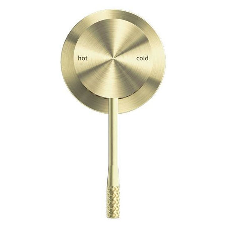 Opal Shower Mixer 60mm Plate - Brushed Gold