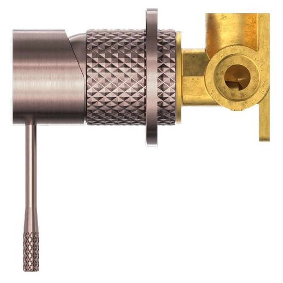 Opal Shower Mixer 60mm Plate - Brushed Bronze