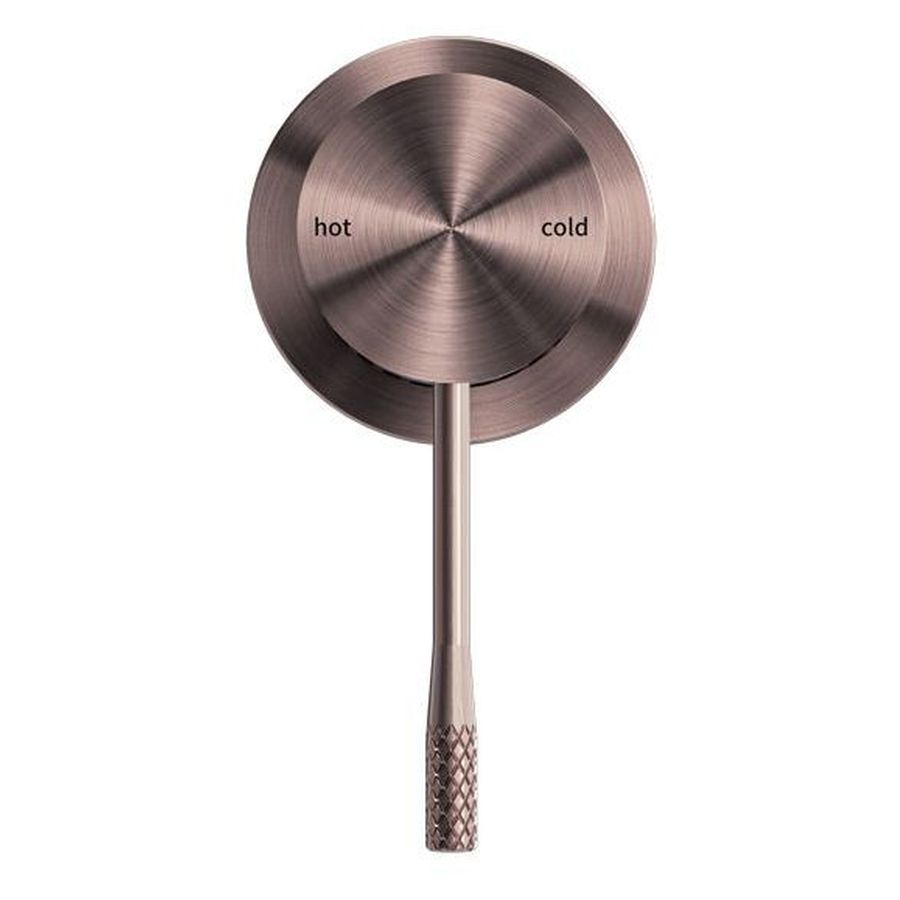 Opal Shower Mixer 60mm Plate - Brushed Bronze