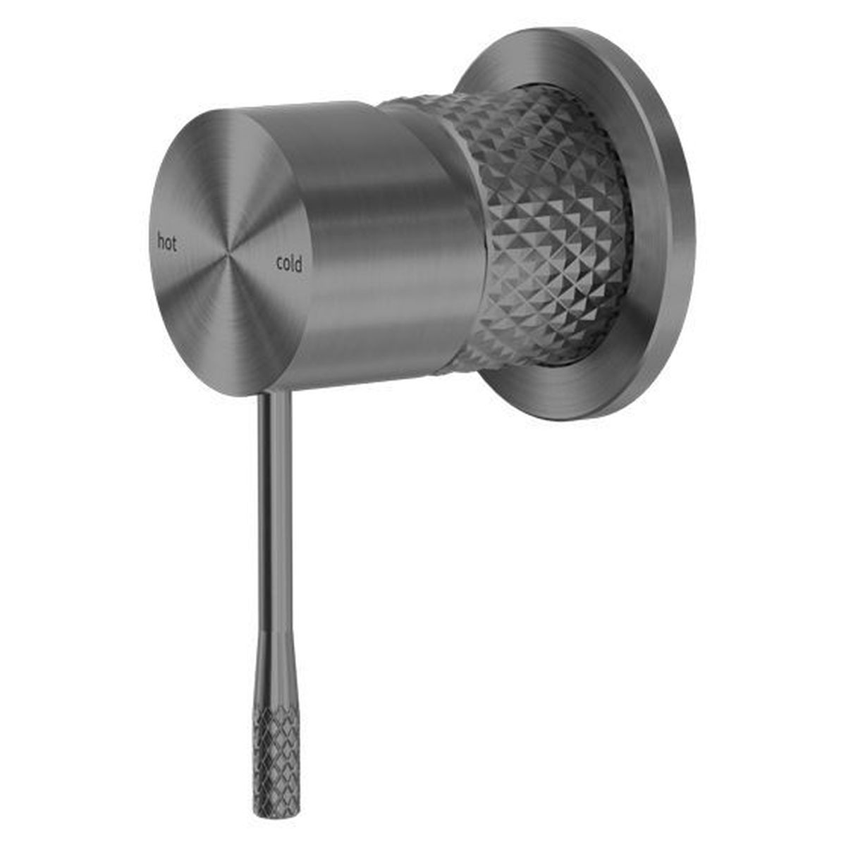Opal Shower Mixer 60mm Plate - Graphite
