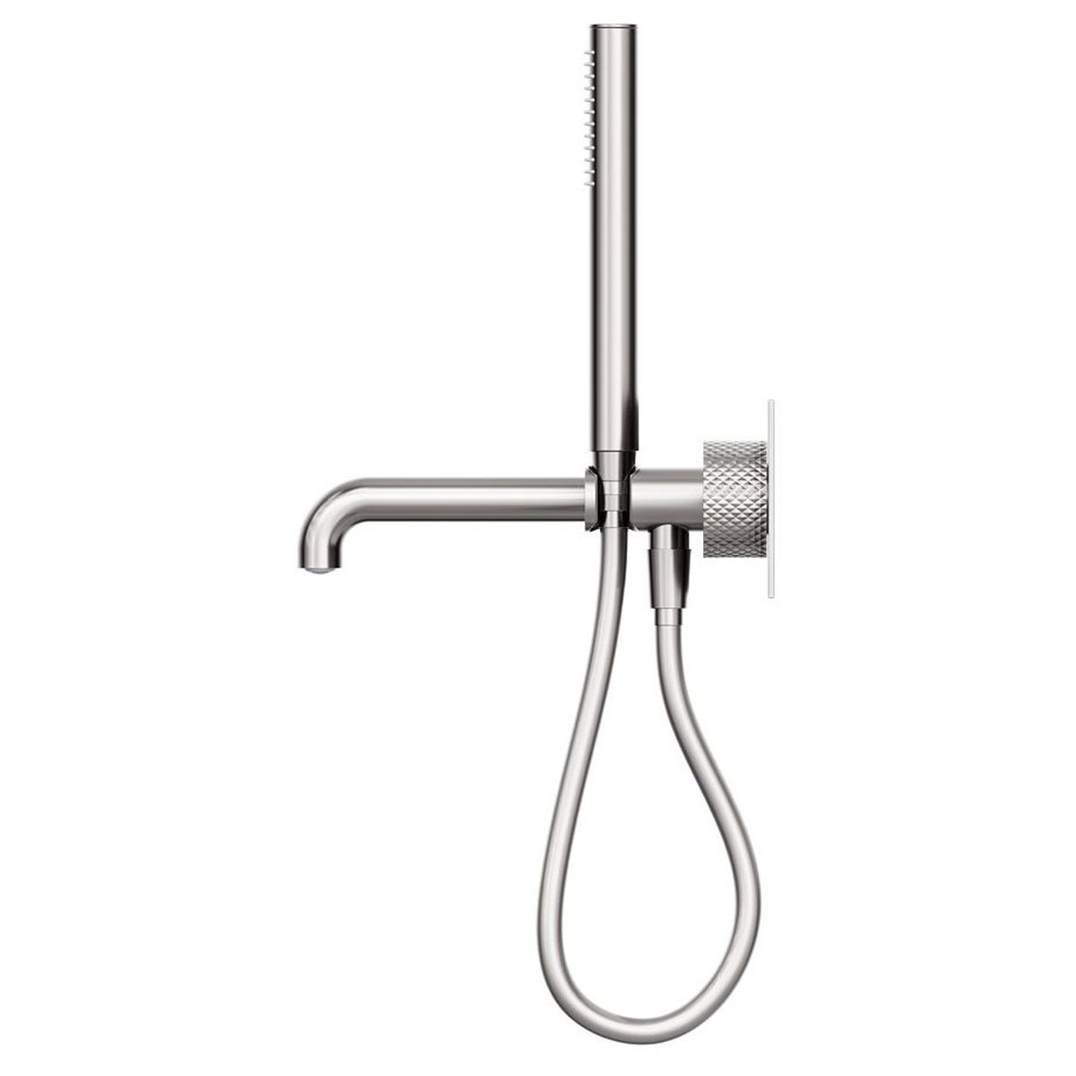 Opal Progressive Shower System With Spout 230mm - Brushed Nickel