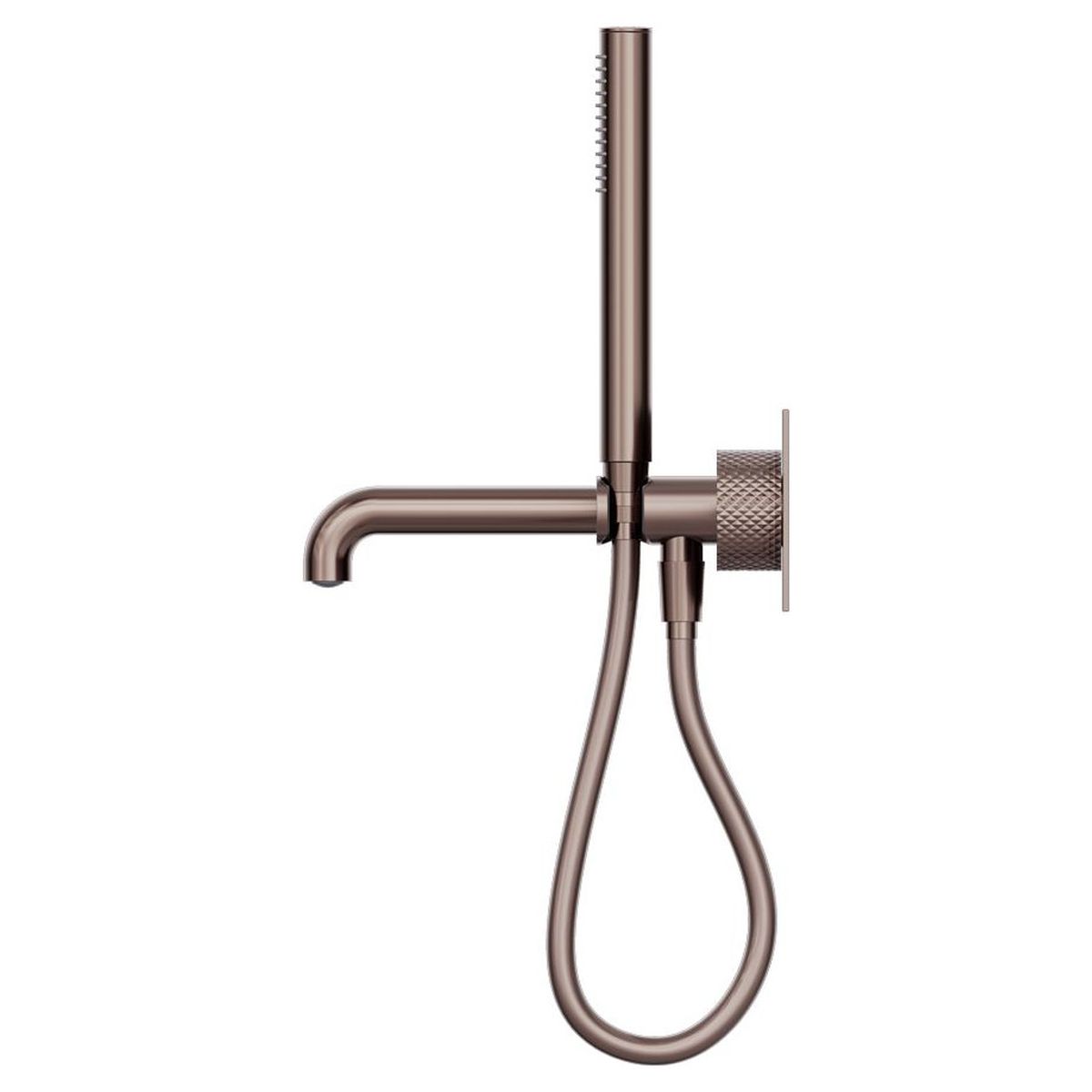 Opal Progressive Shower System With Spout 230mm - Brushed Bronze