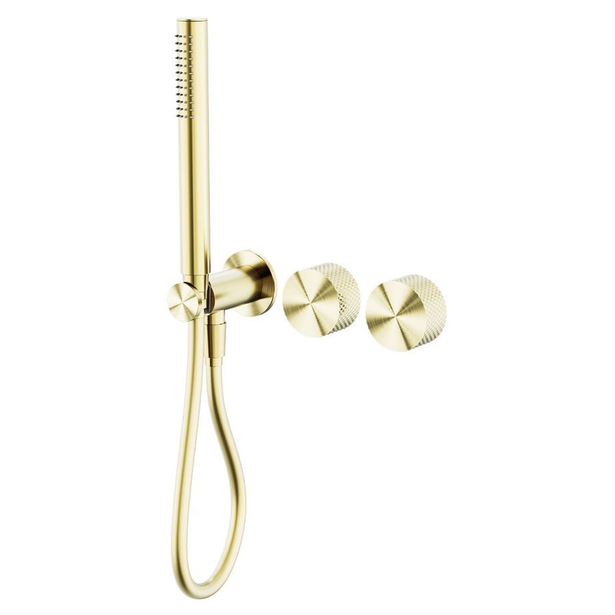 Opal Progressive Shower System Separate Plate - Brushed Gold