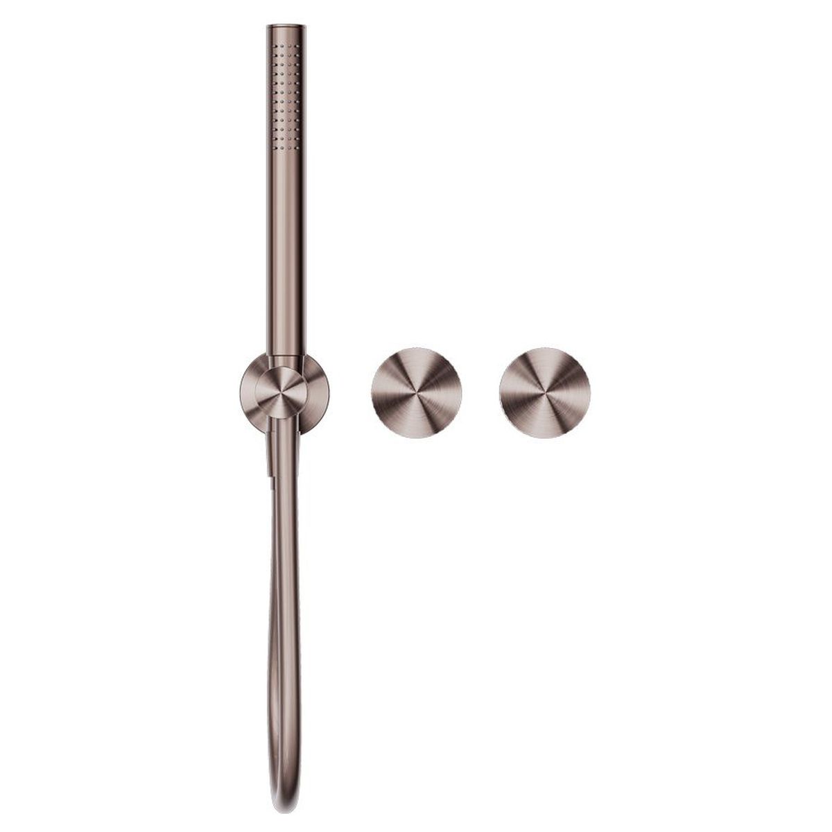 Opal Progressive Shower System Separate Plate - Brushed Bronze