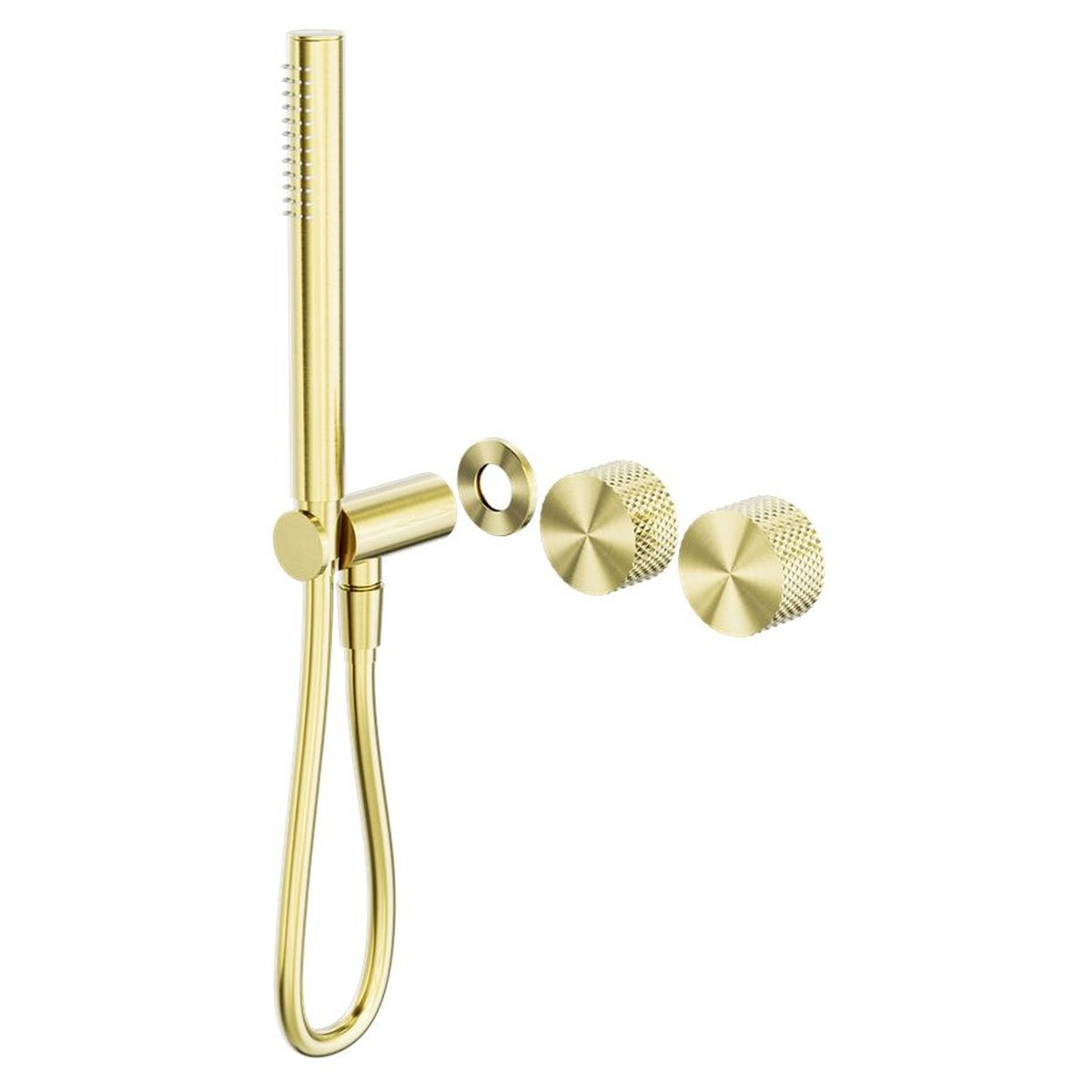 Opal Progressive Shower System Separate Plate Trim Kits Only - Brushed Gold