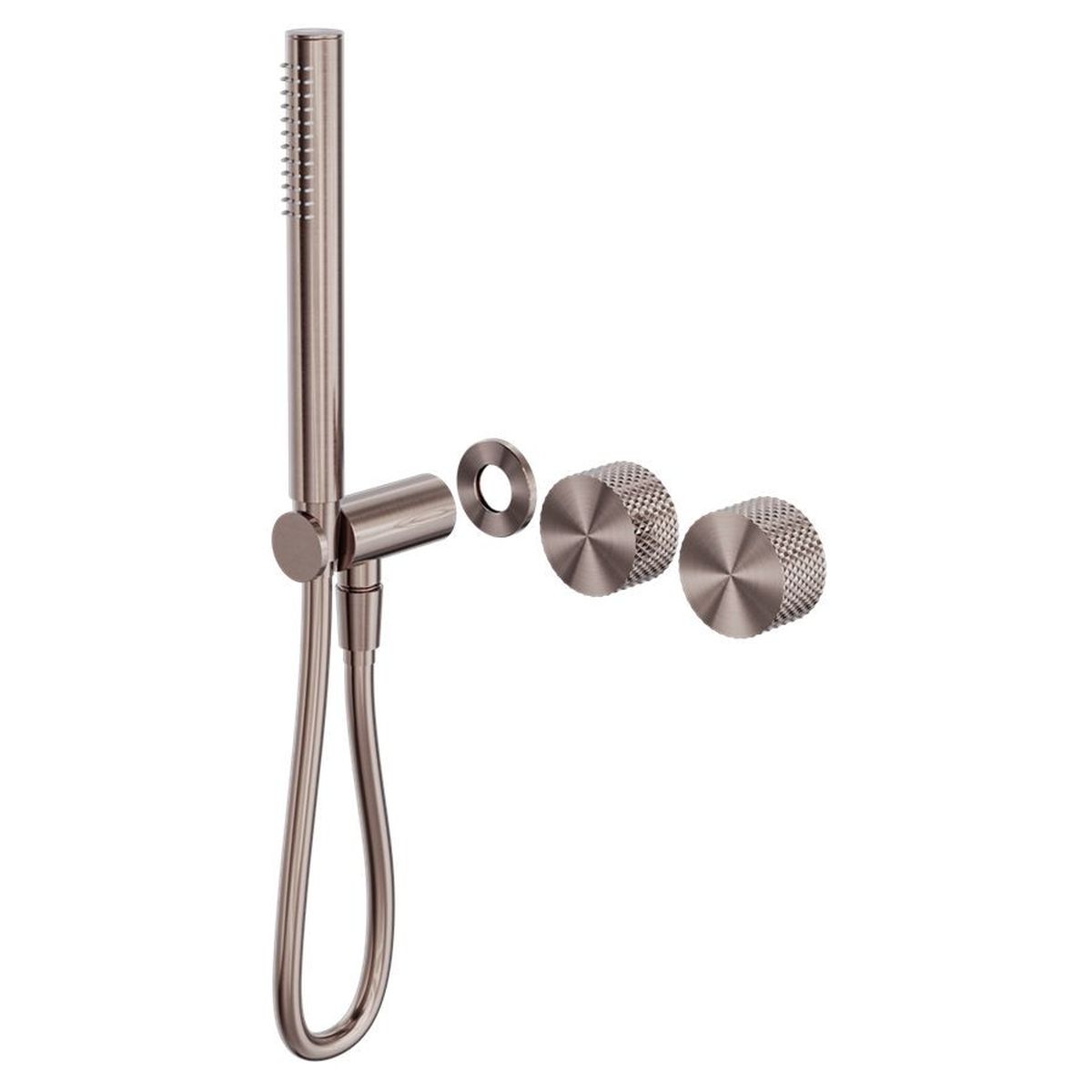 Opal Progressive Shower System Separate Plate Trim Kits Only - Brushed Bronze