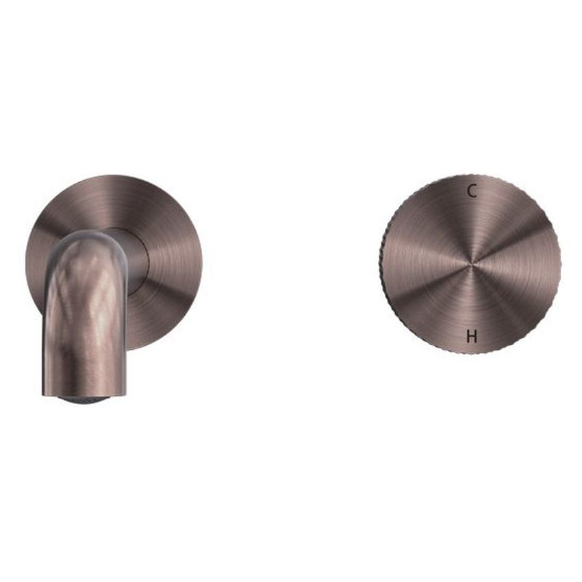 Opal Progressive Wall Basin/Bath Set 160mm - Brushed Bronze