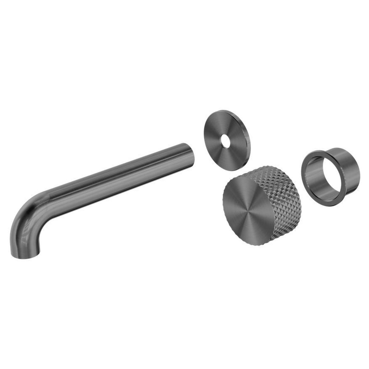 Opal Progressive Wall Basin/Bath Set Trim Kits Only 160mm Spout - Graphite