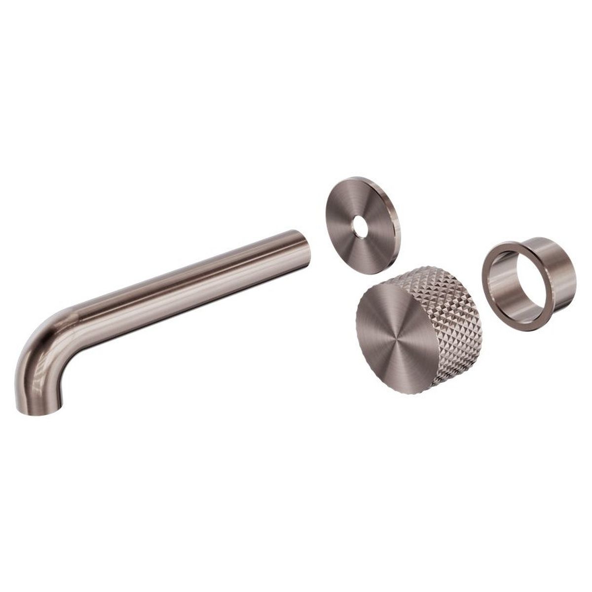 Opal Progressive Wall Basin/Bath Set Trim Kits Only 260mm Spout - Brushed Bronze