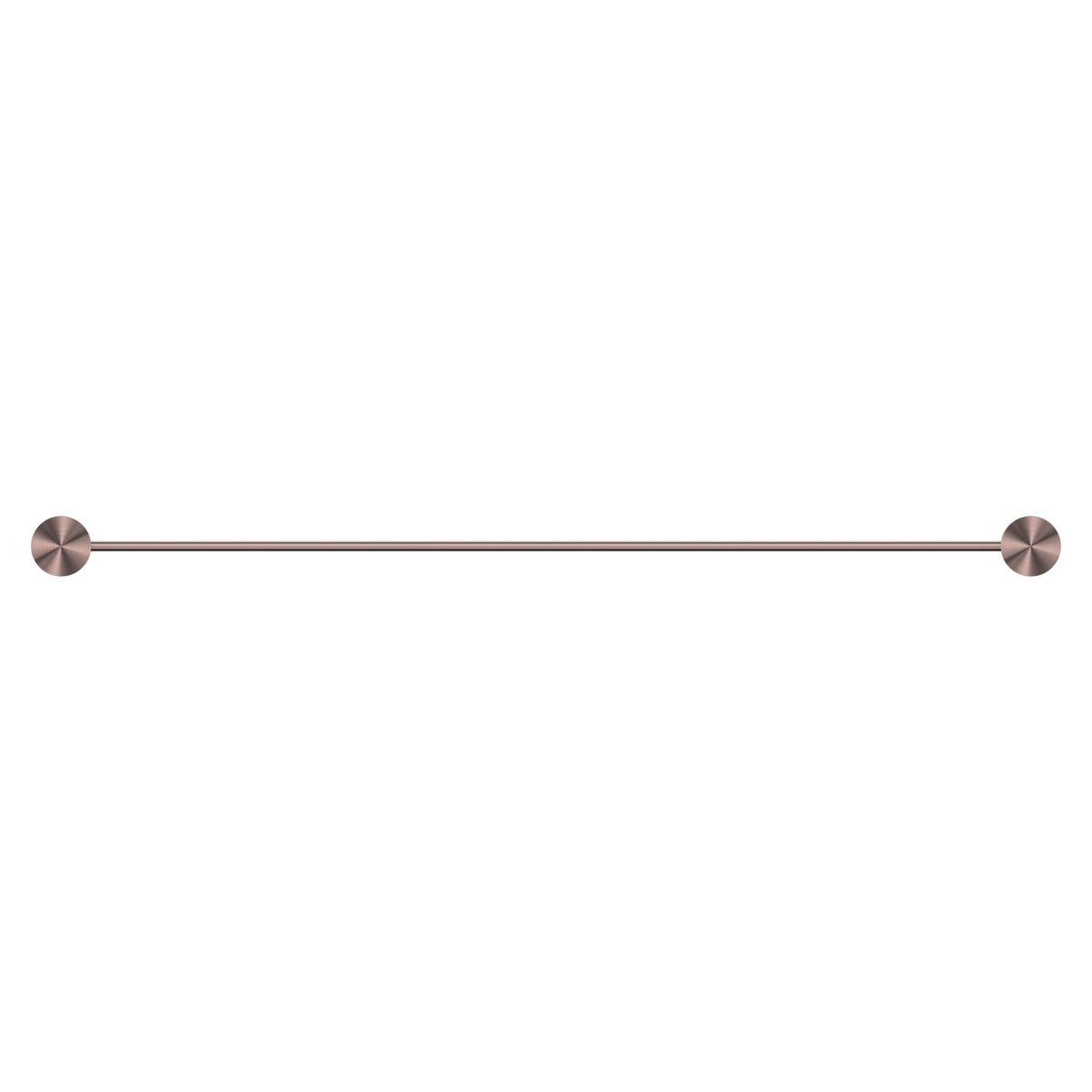Opal Single Towel Rail 600mm - Brushed Bronze