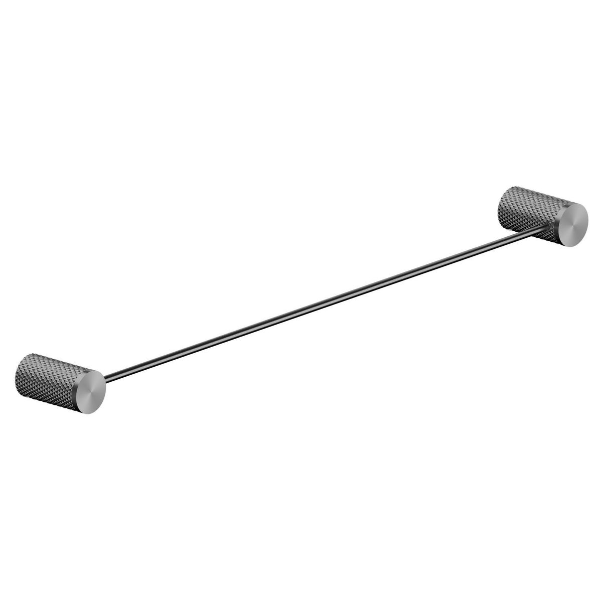 Opal Single Towel Rail 600mm - Graphite
