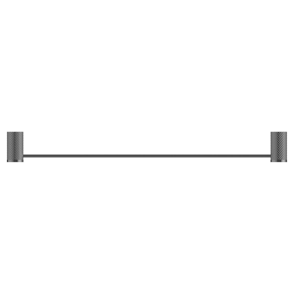 Opal Single Towel Rail 600mm - Graphite