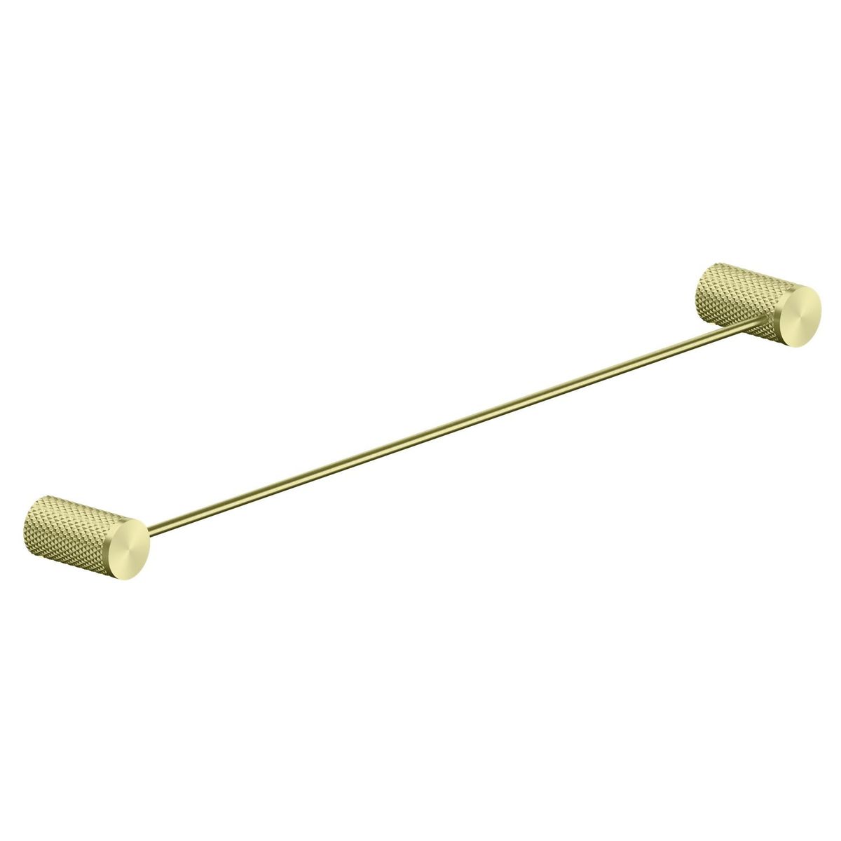 Opal Single Towel Rail 800mm - Brushed Gold