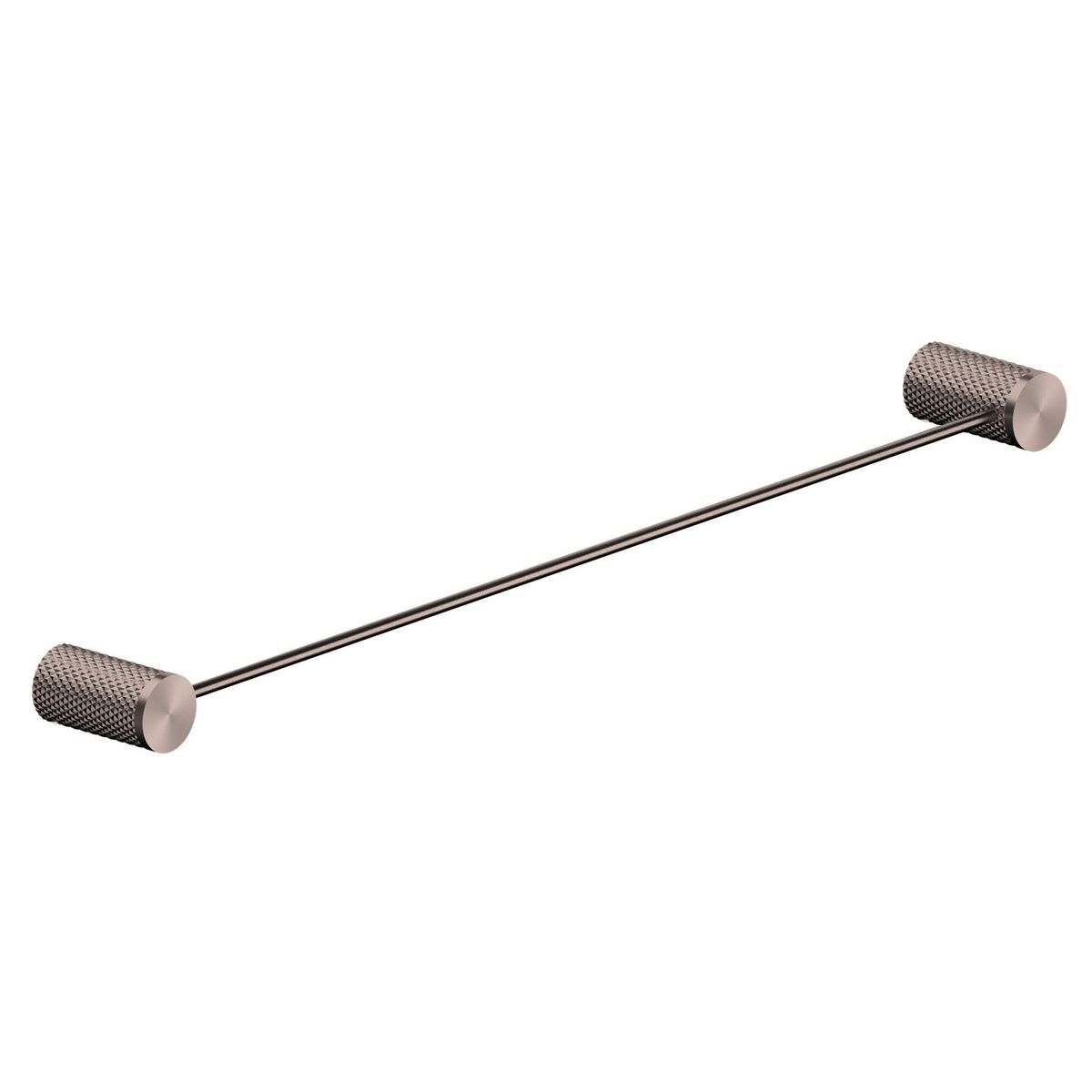 Opal Single Towel Rail 800mm - Brushed Bronze