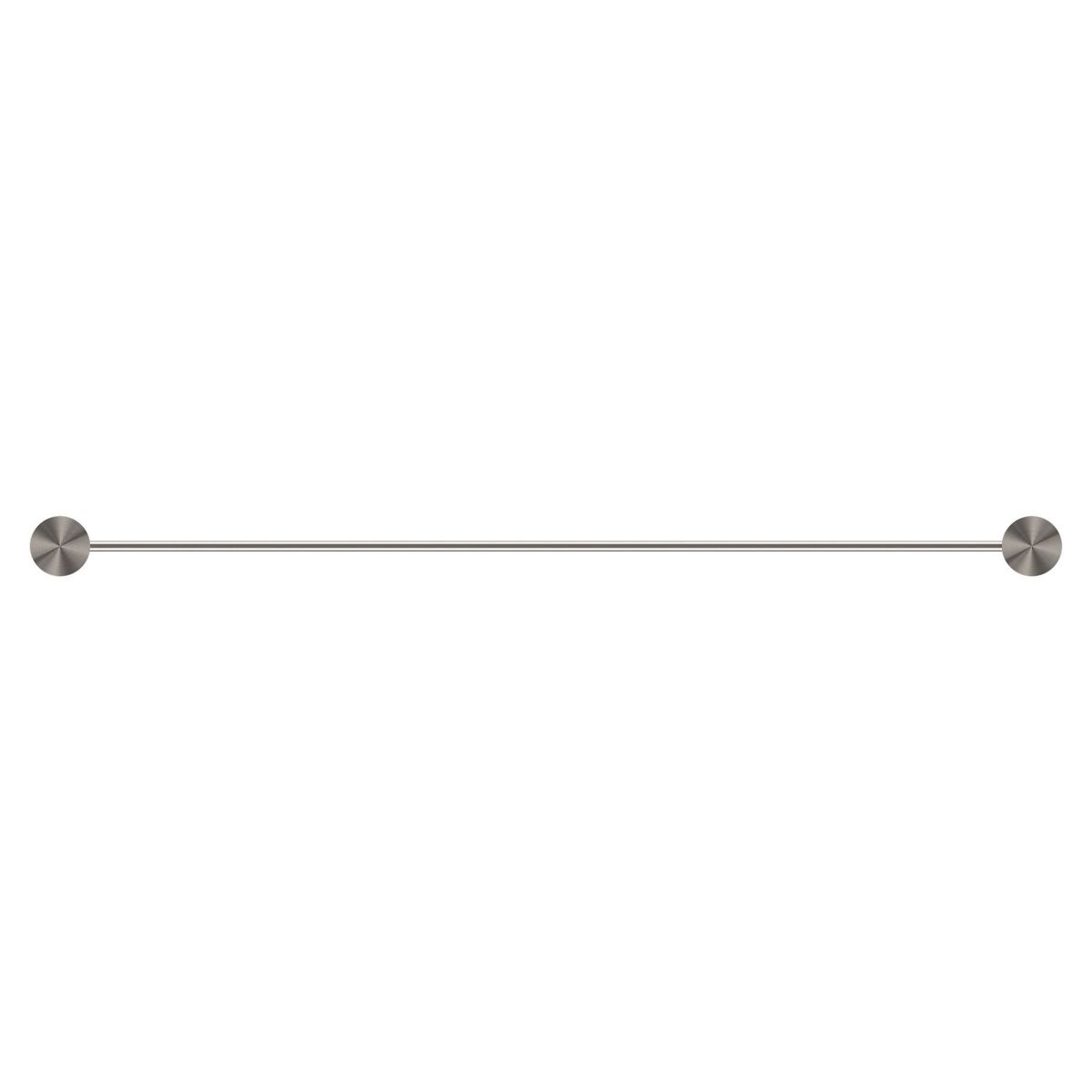 Opal Double Towel Rail 800mm - Brushed Nickel