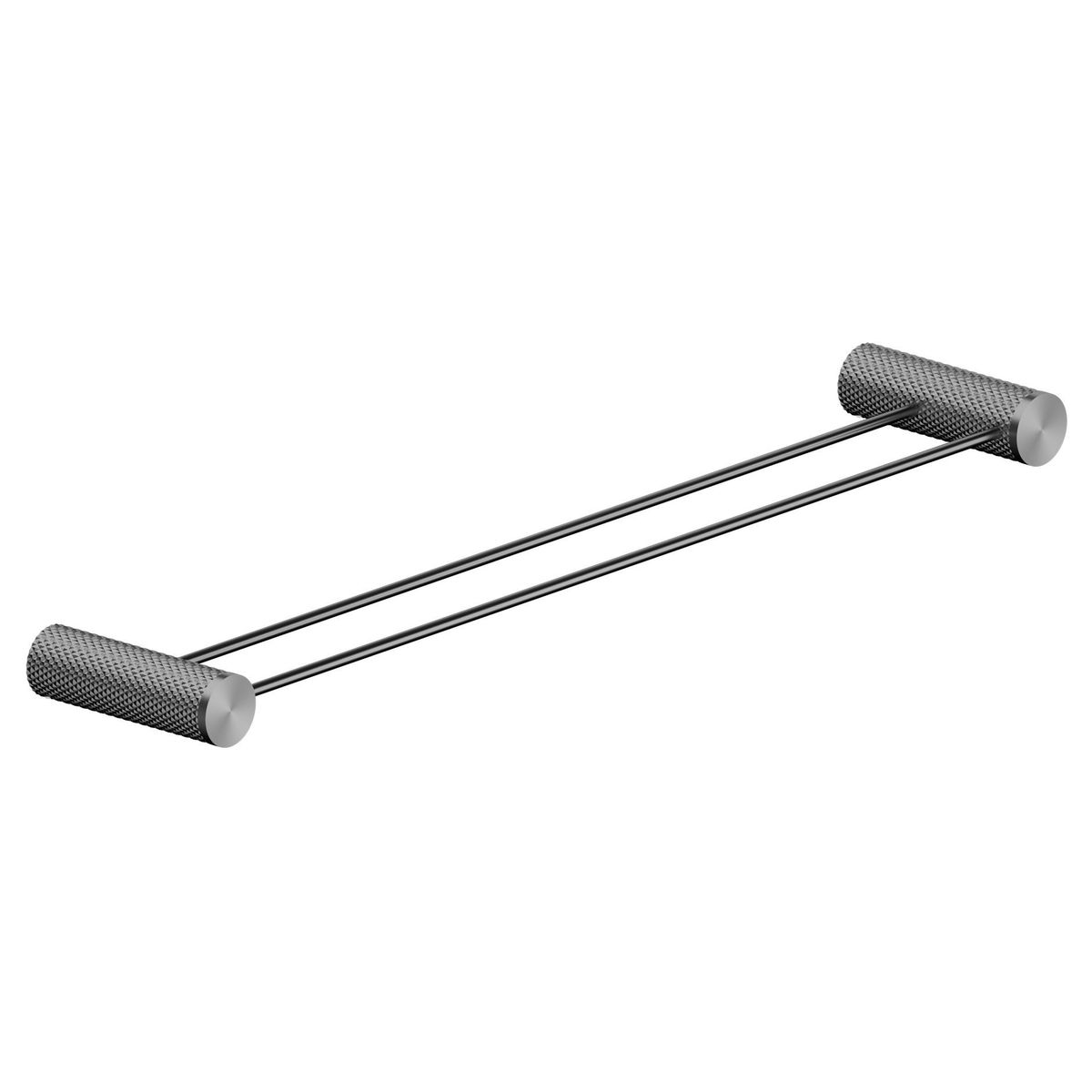 Opal Double Towel Rail 800mm - Graphite