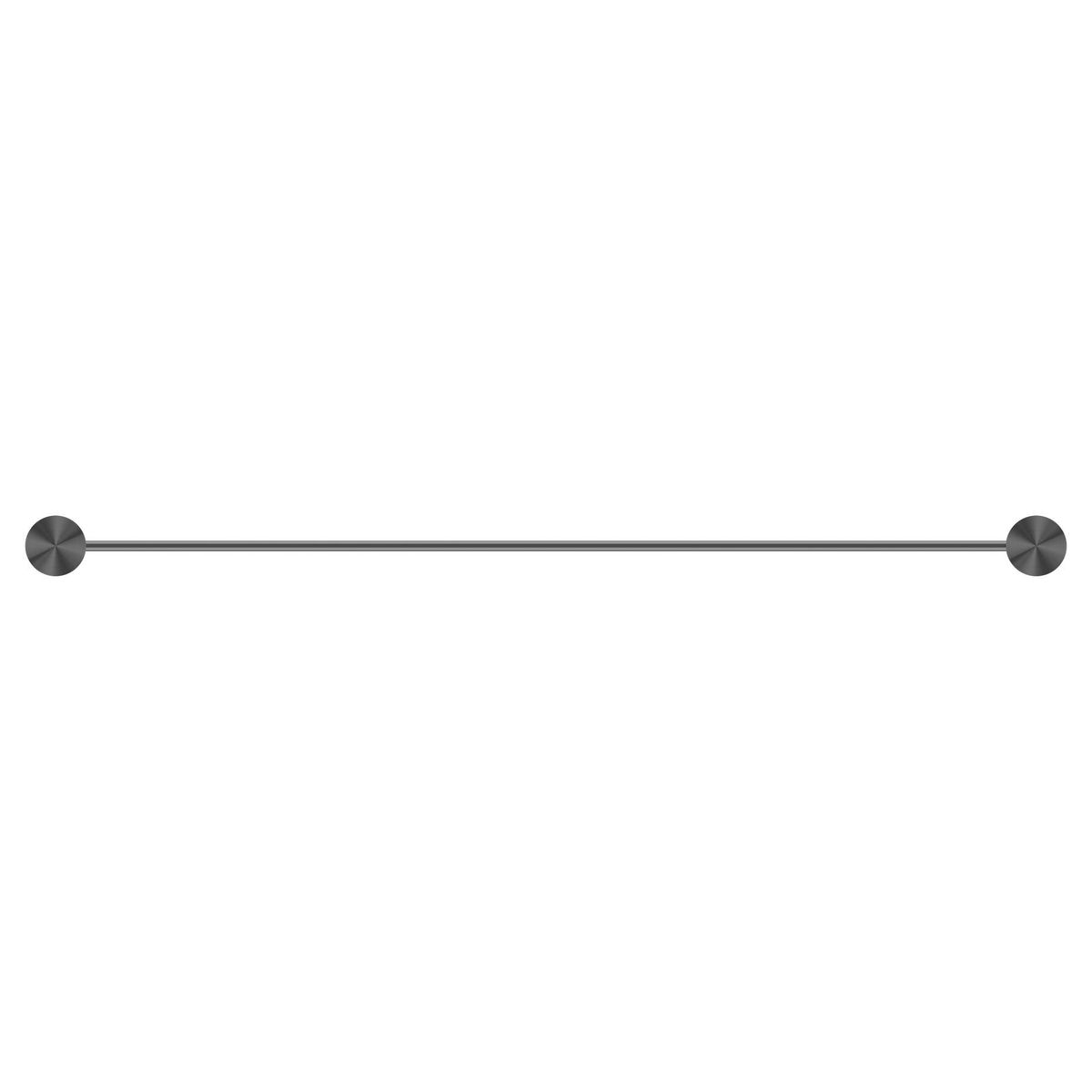 Opal Double Towel Rail 800mm - Graphite