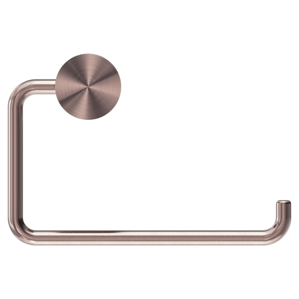 Opal Toilet Roll Holder - Brushed Bronze