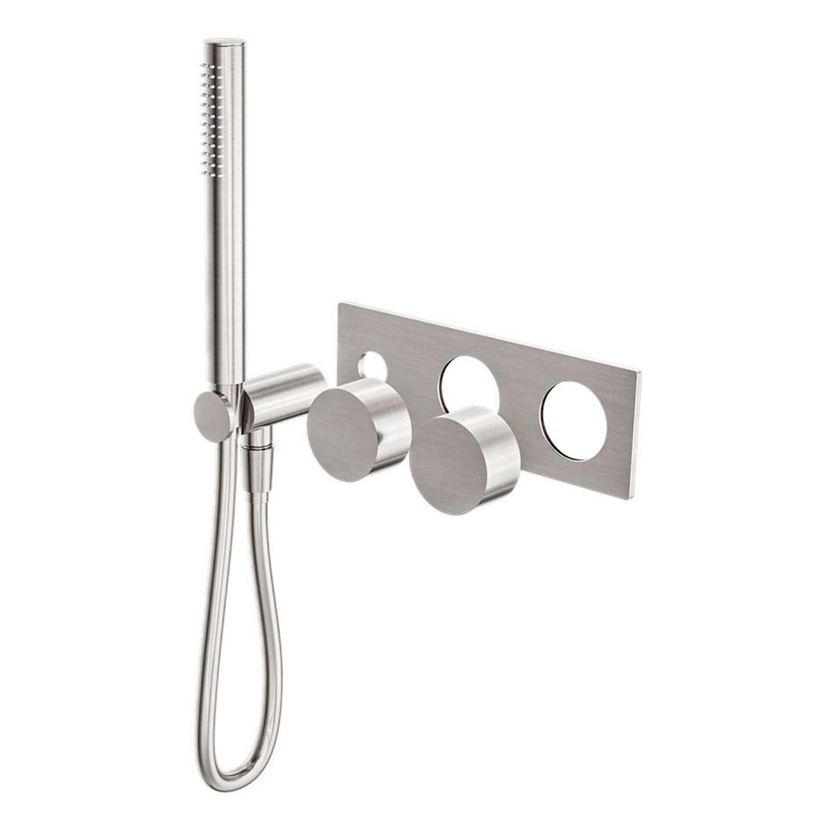 Kara Progressive Shower System Trim Kits Only in Brushed Nickel