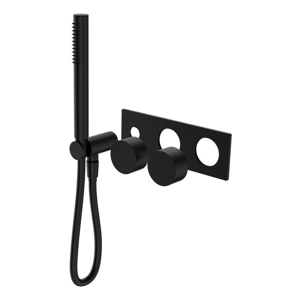 Kara Progressive Shower System Trim Kits Only in Matte Black