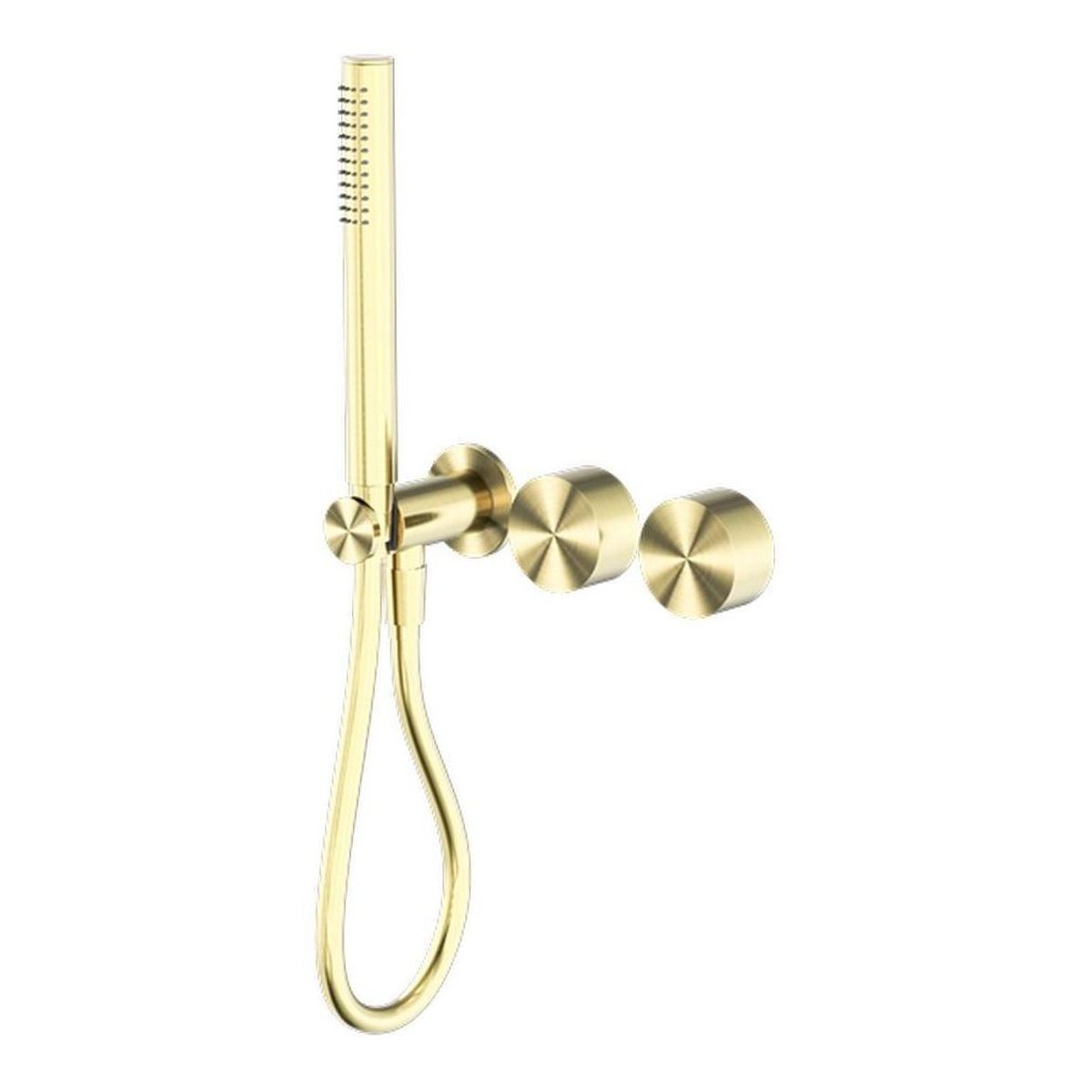 Kara Progressive Shower System Separate Plate in Brushed Gold