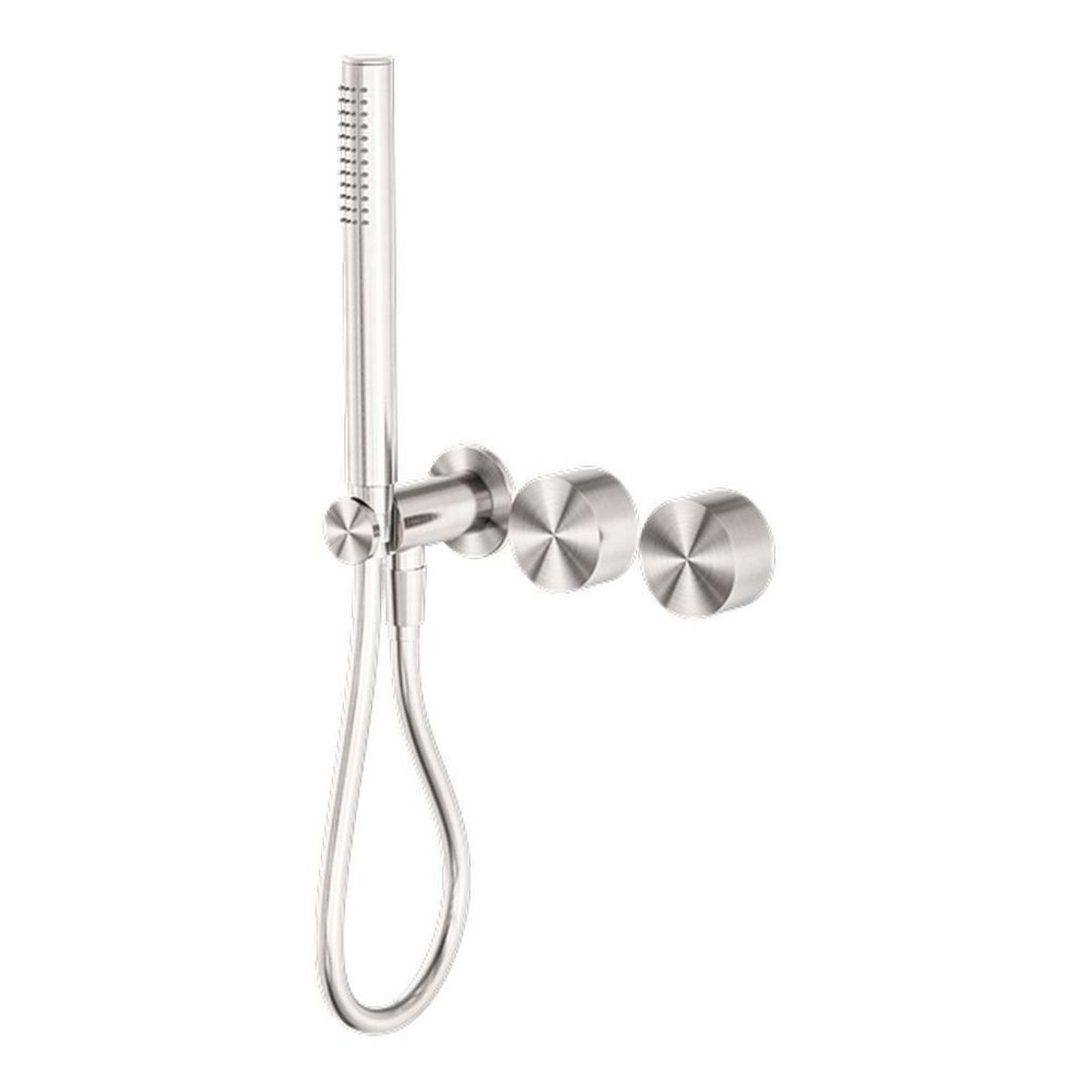Kara Progressive Shower System Separate Plate in Brushed Nickel
