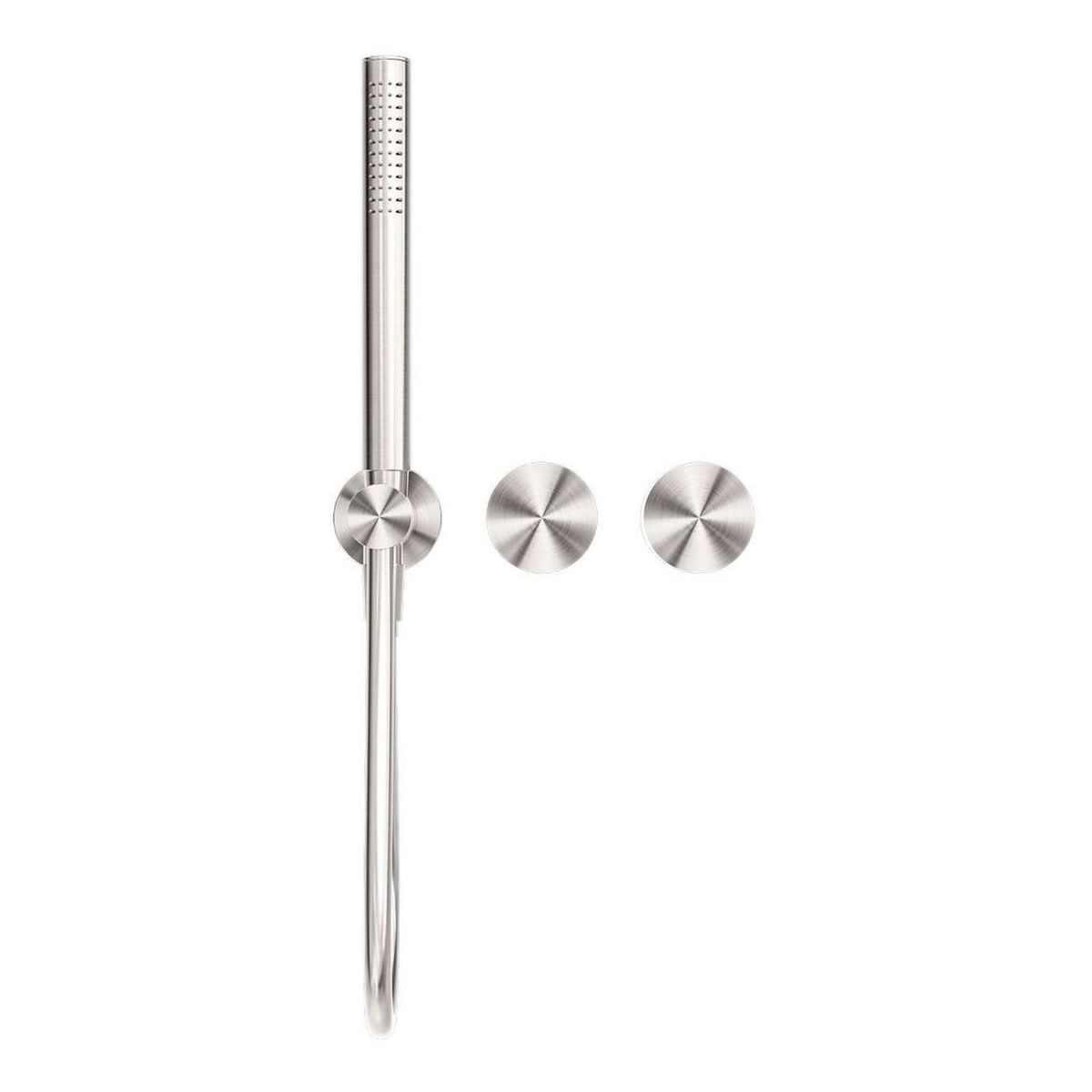 Kara Progressive Shower System Separate Plate in Brushed Nickel