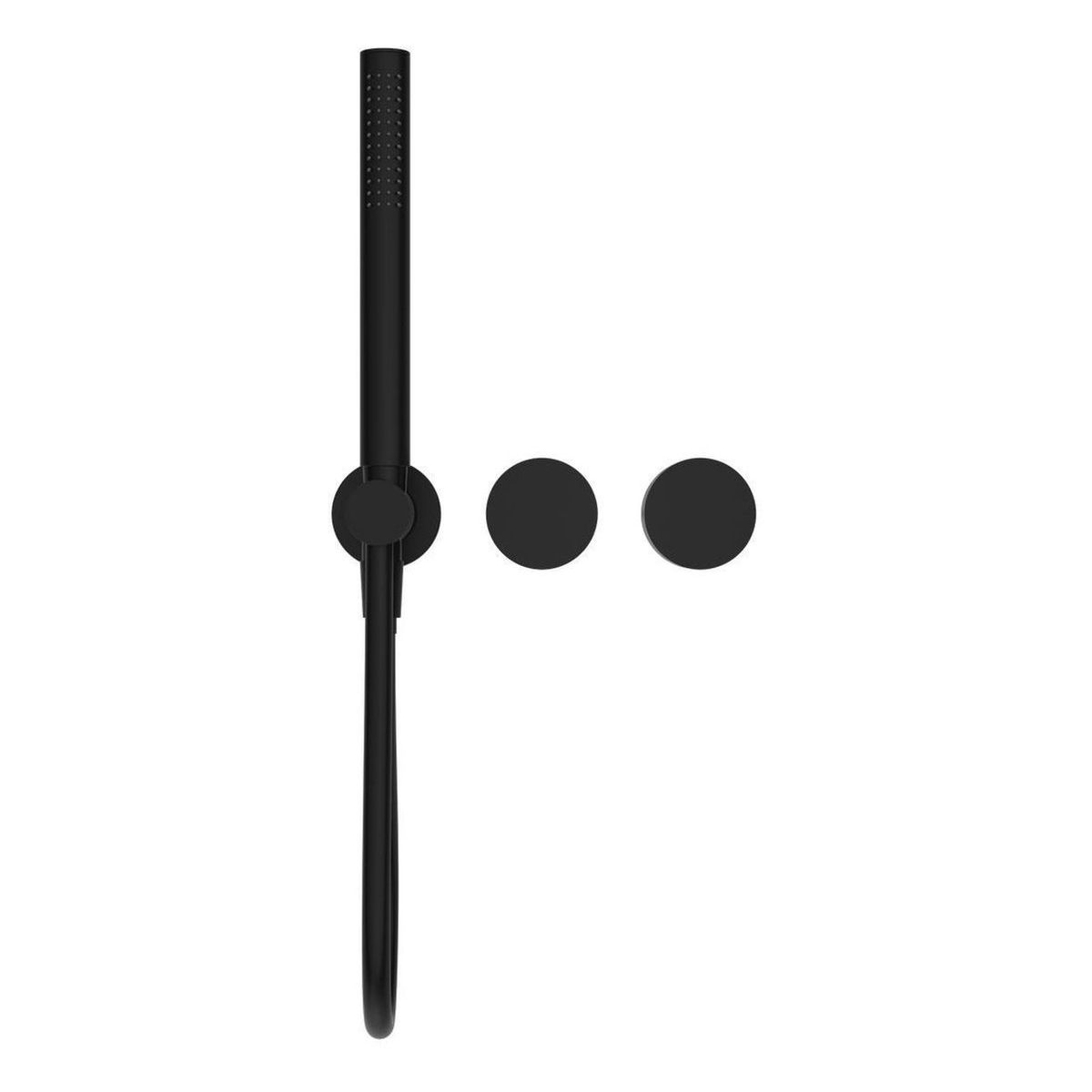 Kara Progressive Shower System Separate Plate in Matte Black