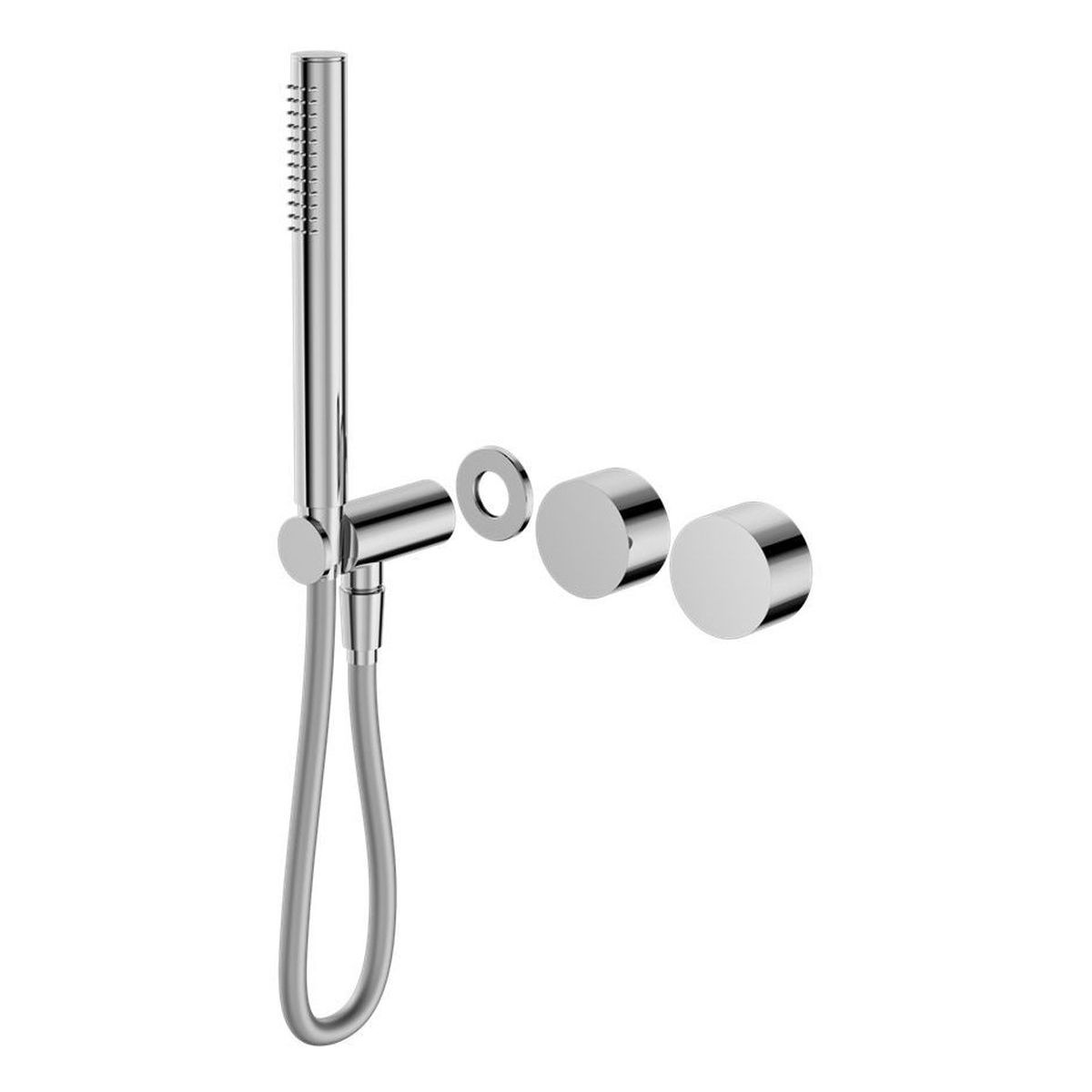 Kara Progressive Shower System Separate Plate Trim Kits in Chrome