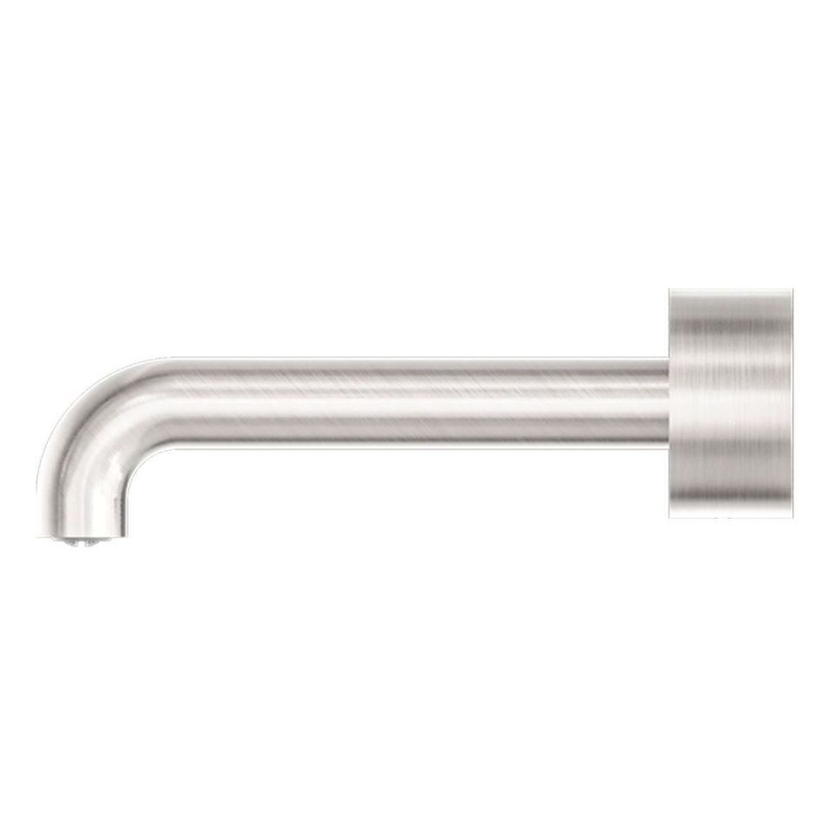 Kara Progressive Wall Basin/Bath Set 120mm in Brushed Nickel