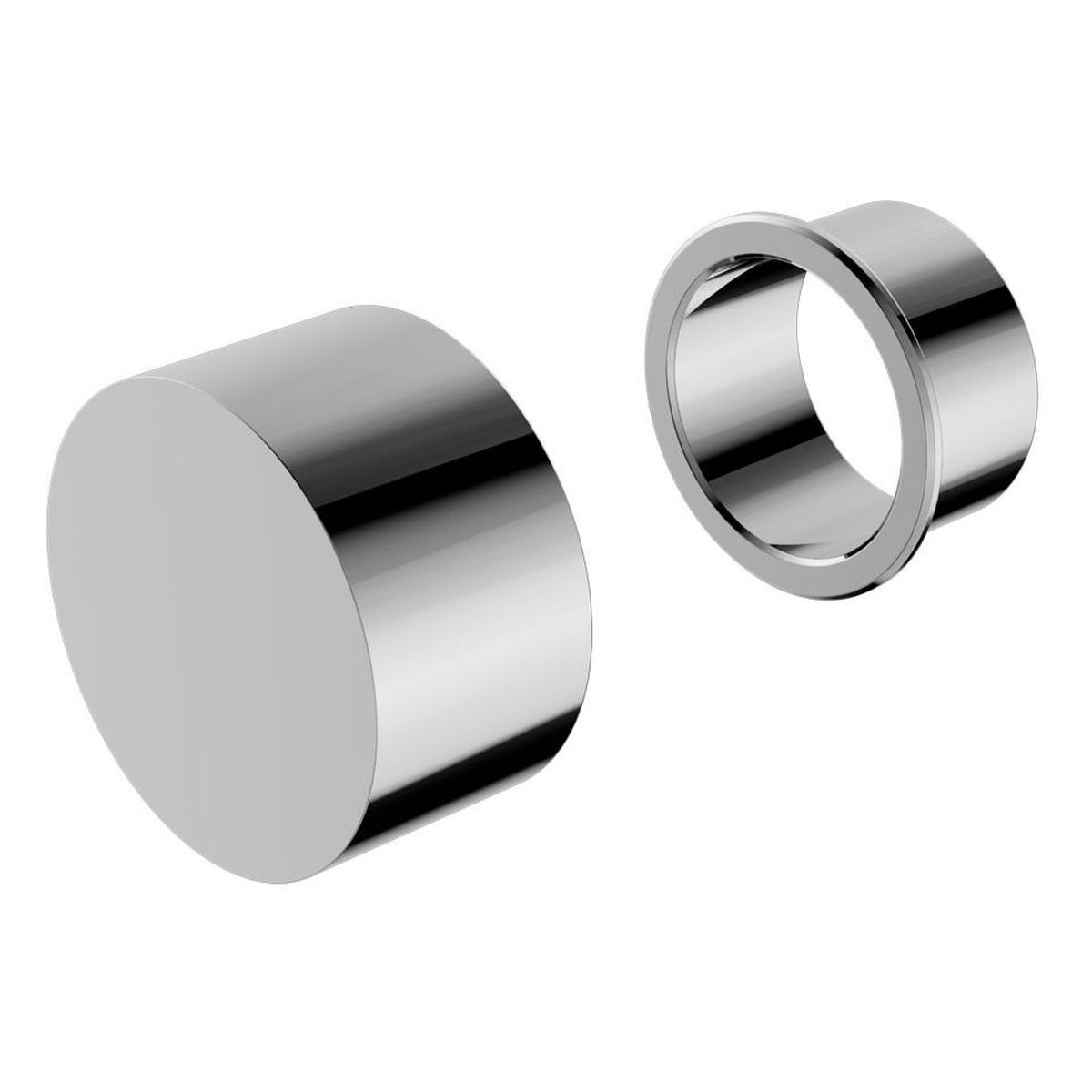 Kara Progressive Shower Mixer Trim Kits Only in Chrome
