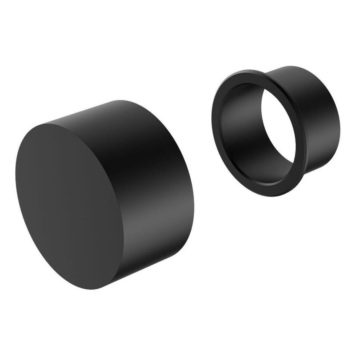 Kara Progressive Shower Mixer Trim Kits Only in Matte Black