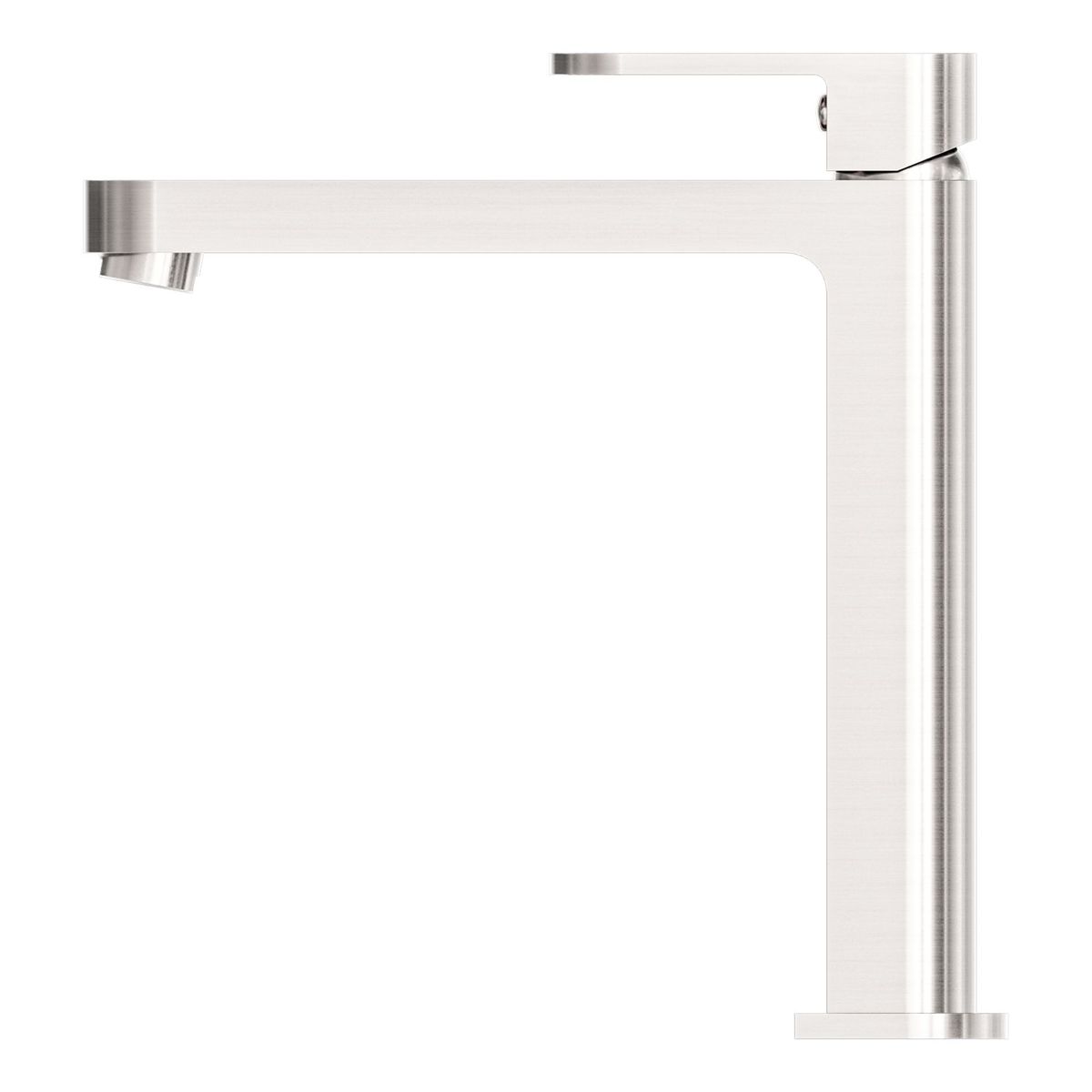 Ecco Tall Basin Mixer - Brushed Nickel