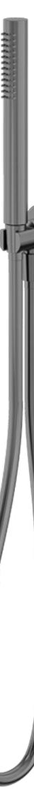 Round Hand Held Shower Bracket - Gun Metal Grey