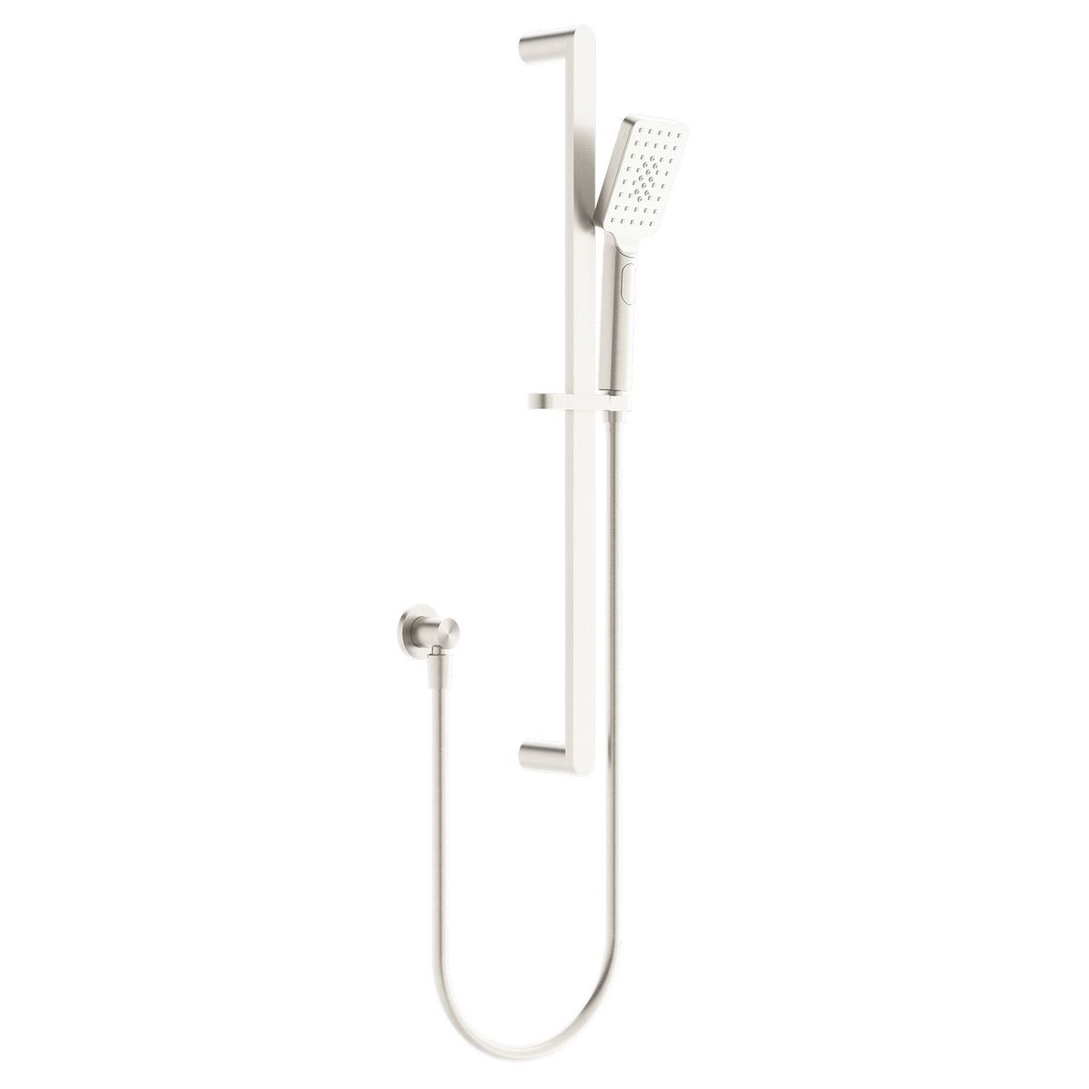 Bianca Shower Rail - Brushed Nickel