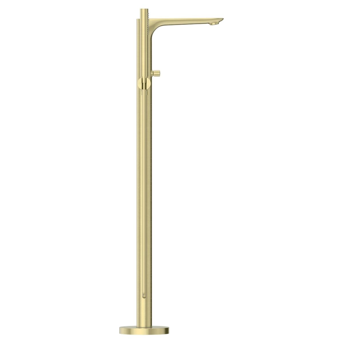 Bianca Freestanding Bath Mixer With Hand Shower - Brushed Gold