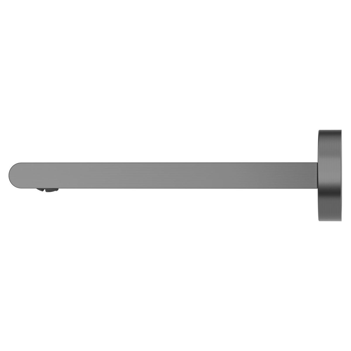 Bianca Fixed Basin/Bath Spout Only 200mm - Gun Metal