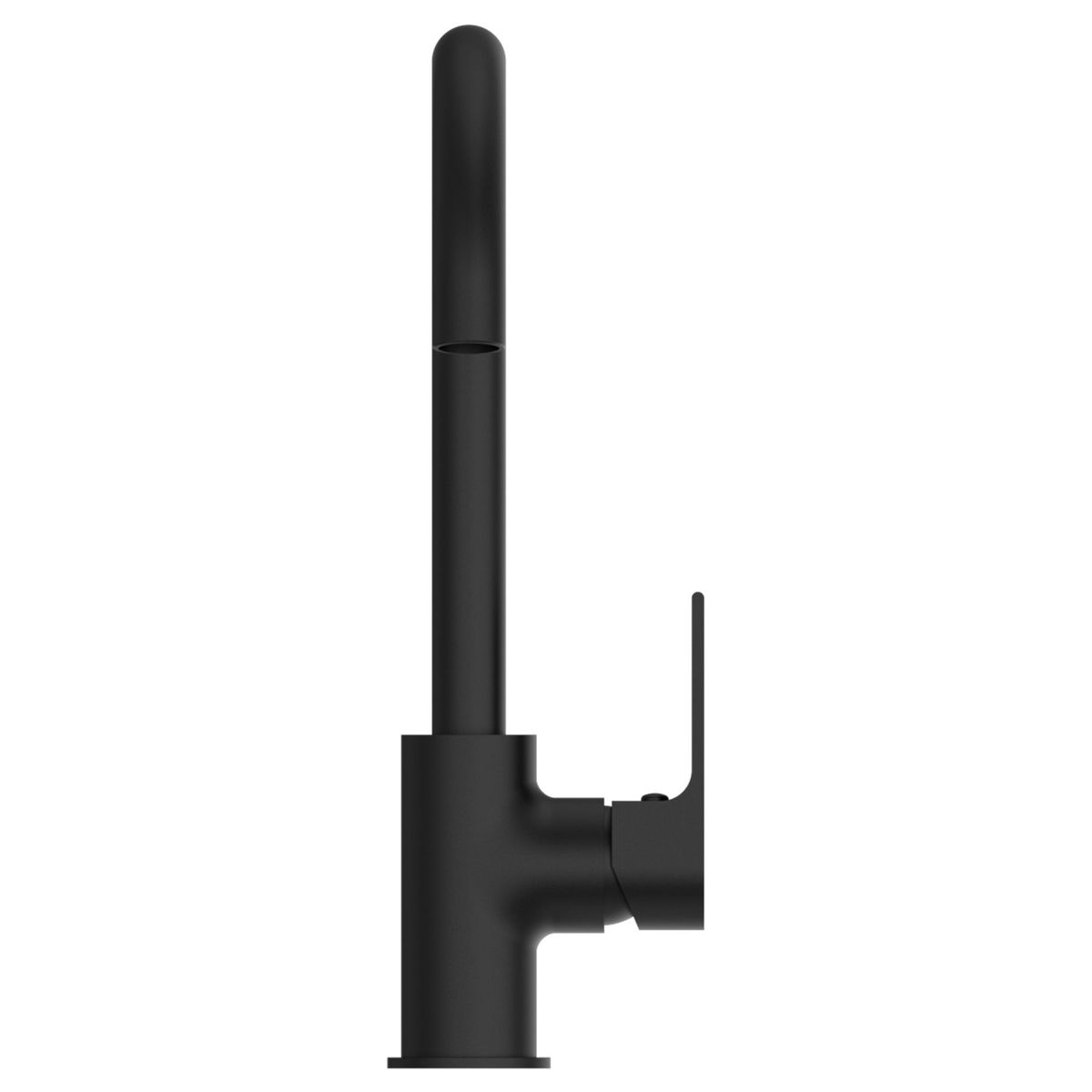 Bianca Kitchen Mixer Gooseneck Spout - Matte Black