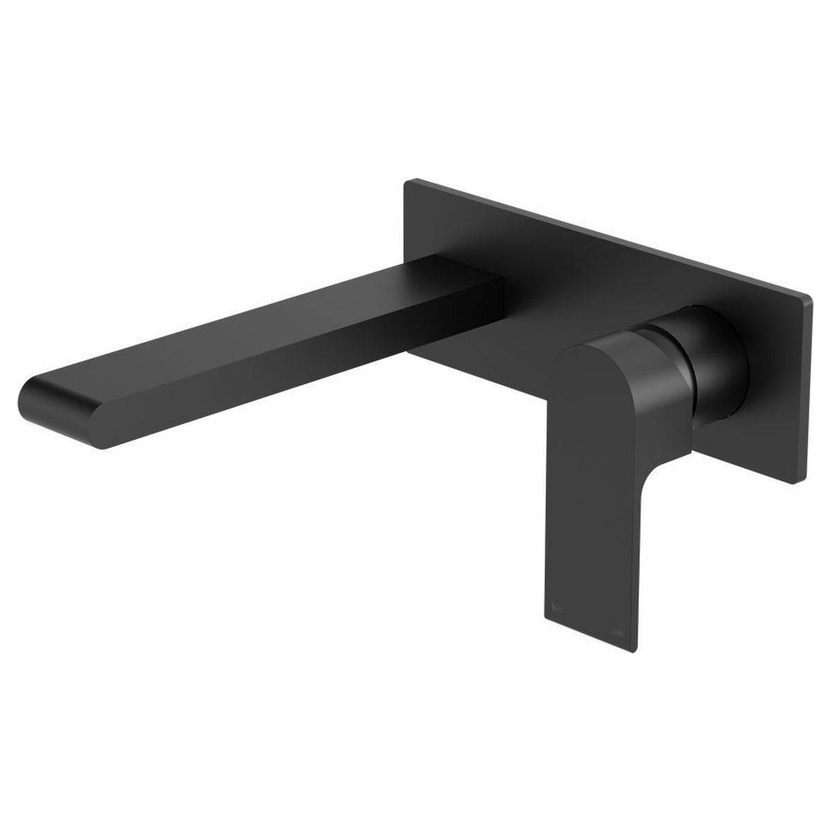 Bianca Wall Basin/Bath Mixer 187mm - Matte Black