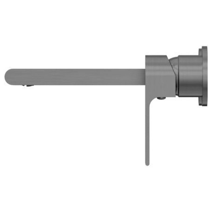 Bianca Wall Basin/Bath Mixer Separate Back Plate 230mm - Gun Metal