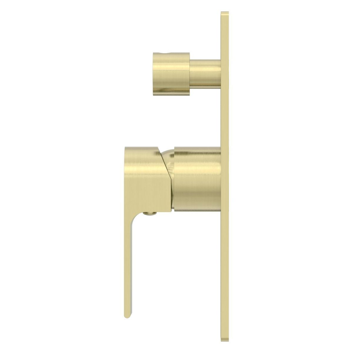 Bianca Shower Mixer With Divertor - Brushed Gold