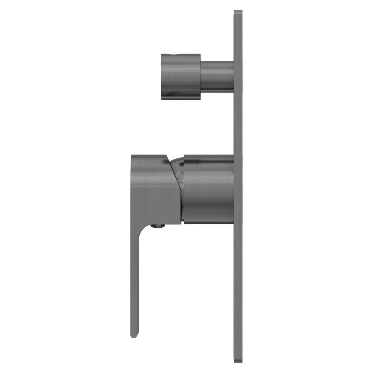 Bianca Shower Mixer With Divertor - Gun Metal Grey