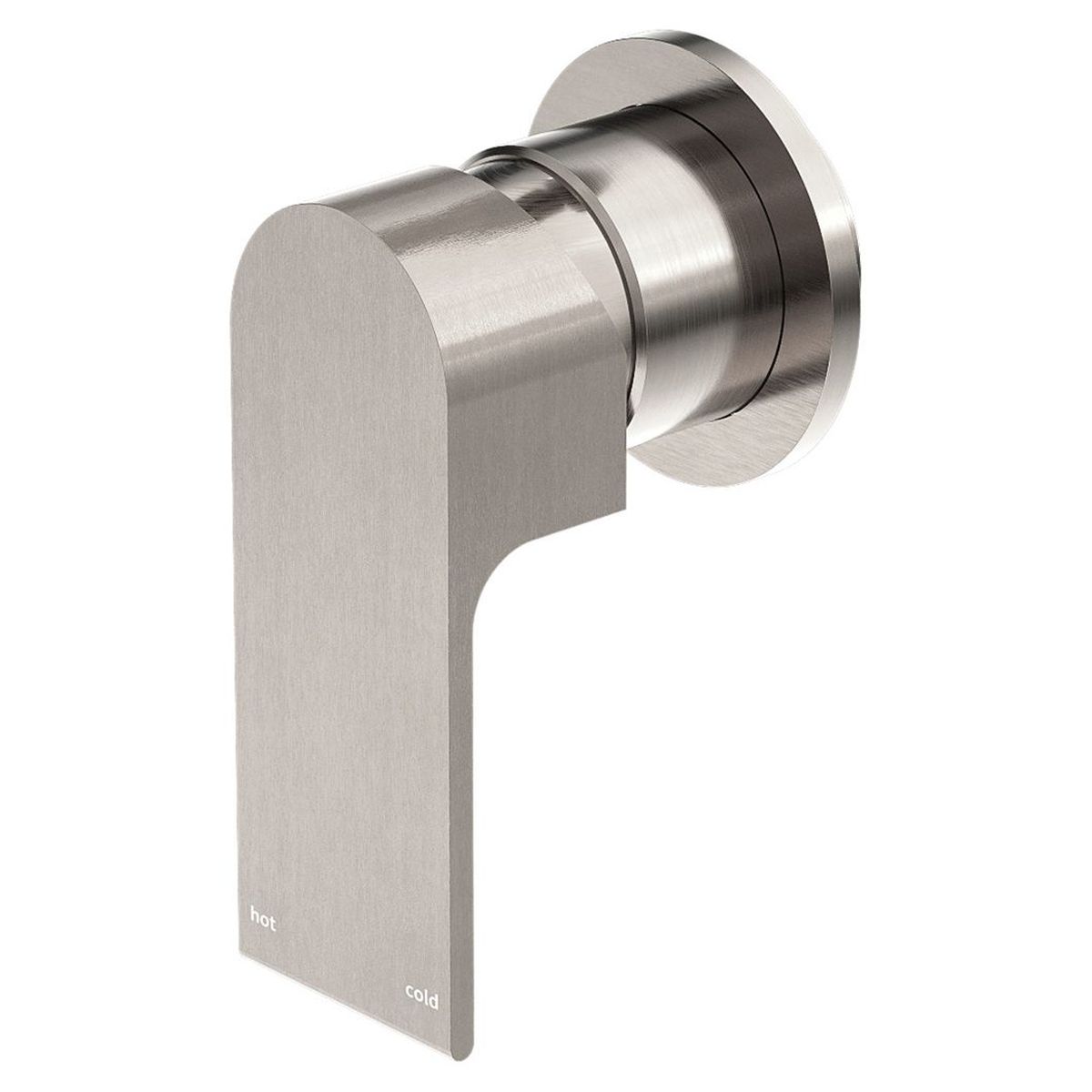 Bianca Shower Mixer 80mm Plate - Brushed Nickel